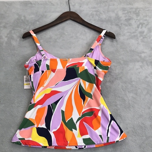 Anne Cole Twist Front Underwire Top Size 34C / 36B  New - Picture 6 of 10